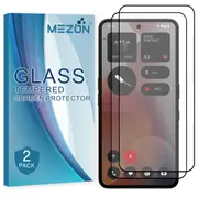 [2 Pack] Full Coverage Nothing Phone (3a) Pro Tempered Glass Crystal Clear Premium 9H HD Screen Protector by MEZON (Nothing 3a Pro, 9H Full) – FREE EXPRESS