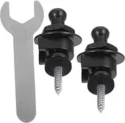 COSMEVIVI 2pcs Guitar Strap Locks for Acoustic Electric Guitars Anti-slip Design Easy to Install