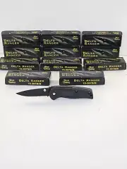 11 Delta Ranger 15-387B/B Frost Cutlery Folding Pocket Knife NIB