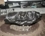 9760 GM GIBEON IRON METEORITE MUSEUM GRADE NAMIBIA AFRICA 21.5 LBS JAL
