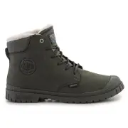 Palladium SP20 Cuff Leather Waterproof Wl U 79067-325-M Olive Night shoes green