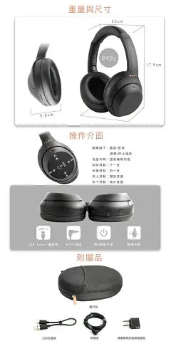 【限時搶購】SONY WH-1000XM4 耳罩式耳機 降噪 藍芽 耳罩 WH-1000XM3 新一代【邏思保固15個月】