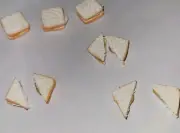 Dollhouse Peanut Butter And Fluff Set Loose Sandwiches Marshmallow Peanut Butter