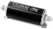 Nuke Performance Billet Fuel Filter 100 Micron stainless E85 Turbo Supercharger