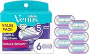 Gillette Venus Swirl Women's Razor Blade Refills - 6 Refills