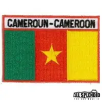 在飛比找樂天市場購物網優惠-喀麥隆 Cameroun 立體繡 熨斗貼繡 國旗 刺繡貼布 