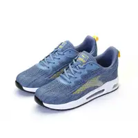 在飛比找蝦皮商城優惠-COMBAT艾樂跑男鞋-氣墊系列透氣運動鞋-藍黃(22591