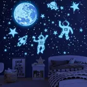1017Pcs Glow in The Dark Stars for Ceiling Glow in The Dark Moon and Planet W...