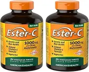 Ester C W/Citrus Bioflavonoids, 1000 mg, 180 Veg Tablets (2 Pack)