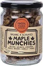 Mindful Foods Maple Munchies Jar 225 g