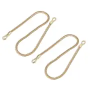 24" Purse Chain Strap Purse Handle Cross Body Replacement Strap DIY, 2Pcs Gold