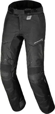 Macna Ultimax waterproof Ladies Motorcycle Textile Pants, black, Size XL for Women