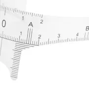 Professional Eyebrow Positioning Ruler Microblading Brow Shape Design Ruler FFG
