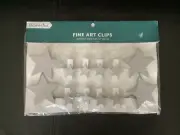 The Land Of Nod NWT Silver Star Wood Art Clips 72” string