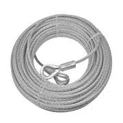 Pinnacle 5mm x 30m Galvanised Wire Rope with Loops