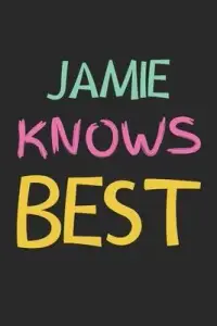 在飛比找博客來優惠-Jamie Knows Best: Lined Journa