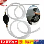 AU Hand Siphon Pump Petrol Diesel Water Oil Liquid Fuel Transfer Easy Use Pump