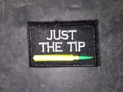 "Just The Tip" Morale Patch for VELCRO® BRAND Hook Fasteners