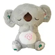 Calming Otters Anxiety Otters Sleep Otters Anxiety Relief Koala the Relief Koala Breathing Plush Toy with Music 1Pcs As Shown