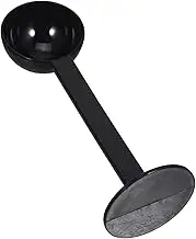 KOCKSHION 2-in-1 Measuring Spoon Espresso Bean Scoop Reusable Powder Spoon Pressed Bottom