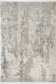 Celestial One Modern Beige Blue Rug