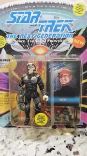 Star Trek The Next Generation Locutus 1993 Unpunched Card