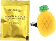 FUNOMOCYA Decorative Pineapple Air Freshener Clip for Car Vent Essential Oil Diffuser Car Charms Stylish Automotive Decoration Odor Removal