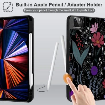 iPad 9th/8th/7th Generation 10.2 inch Soft TPU Back Cover for iPad 10. Case for
