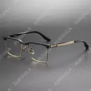 56mm Premium Readers Men Titanium Browline Photochromic Reading Glasses +0.5~6.0