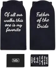 sockfun Funny Wedding Gifts for Men - Groom Gifts from Bride, Father of The Bride Socks, Groom Socks