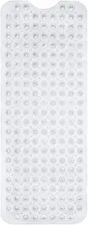 ENKOSI Bath Mat - Large Non Slip Bathtub & Shower Mat - Extra Long 40 X 16 Inch Bathroom Mats for Tub Nonslip Anti Slip Bathmats (40X16 Clear 1-Pack)
