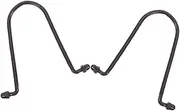 2pcs Outdoor Rain Chain Hangers Sturdy Downspout Hooks for Rain Chains Metal Gutter Adapter