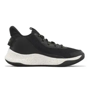 【UNDER ARMOUR】籃球鞋 Curry 3Z7 男鞋 黑 白 子系列 緩衝 運動鞋 UA(3026622001)