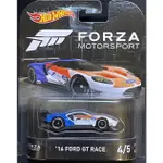 -78車庫- 現貨1/64 HOT WHEELS 風火輪 日版 FORZA FORD GT RACE 福特 精裝吊卡