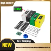 12V 3S 7P 40A Li-ion Battery Power Display BOX + Holder +BMS for 18650 AA FS