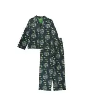 Disney Pixar Lightyear Printed Top & Pajama Pants Big Boys 8 Multi Front Button