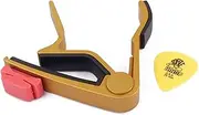OFFSCH Guitar Capo Clip 6 String Acoustic Guitar Tuner Aluminum Alloy for Electric Ukulele Banjo Mandolin Easy to Use