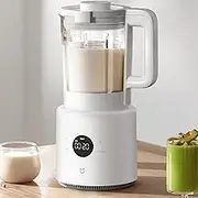 New XIAO MI MIJIA Soy Milk Maker N1, 1.75L Countertop Blenders Food Processor for Nut Milk/Juices/Pureeing/Shakes/Rice Paste, 12H Reservation & Keep Warm, One-Touch Cleaning, BPA-Free (Chinese Panel)