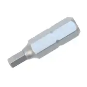 Wiha 71318 Hex Metric Insert Bit, 6.0mm x 25mm, 10 pieces