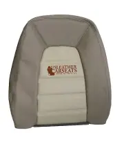 2002 2003 2004 Ford Explorer Passenger Lean Back Leather Seat Cover 2 tone Tan