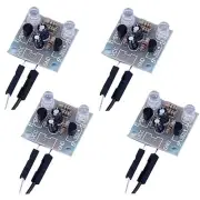 4-Piece Set 5mm LED Flash DIY Kit Electronic Kit PCB Circuit6154