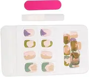 FRCOLOR Nail Art Wear Nails Pcs Plastic Detachable and Scratch Resistant for Salon or Home Use
