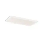 Maxim Lighting Sky/5CCT 1Lt 1' x 2' LED 12" Flush Mount, White/White - 55761WTWT