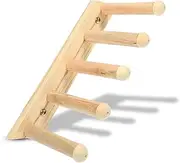 BESPORTBLE Natural Wooden Cat Climbing Board Step Indoor Cat Wall Shelf for Climbing Play for Animals Birds Space Saving Design