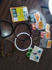 Vintage Wangs Macrame Bead And Owl Lot