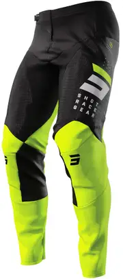 Shot Contact Camo 2.0 Motocross Pants, black-yellow, Size 34 for Men Black Yellow