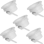 Cabilock 15pcs Floor Drain Core Shower Backflow Drain Shower Drain Cover Floor Drain Plugs Strainer for Sink Kitchen Sink Accessories Floor Cover Pp Tub Plug