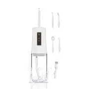 Water Flosser Teeth Oral Irrigator,Rechargeable Waterproof,Portable Cordless,Water flossers,3 Modes 4 Nozzles,for Home Travel