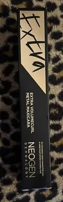 NIB NEOGEN DERMALOGY Extra Volume Curl Metal Mascara Black 0.13oz Full Size