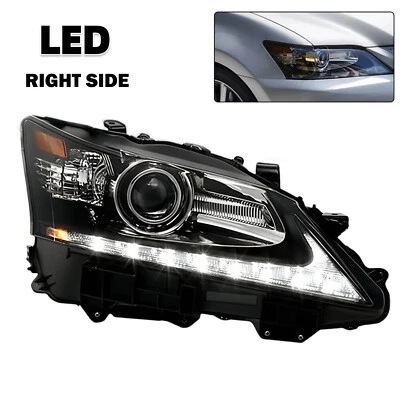 HID w/o AFS LED DRL Projector Headlight R For 2013-15 Lexus GS350 GS450h USA (for: Lexus)